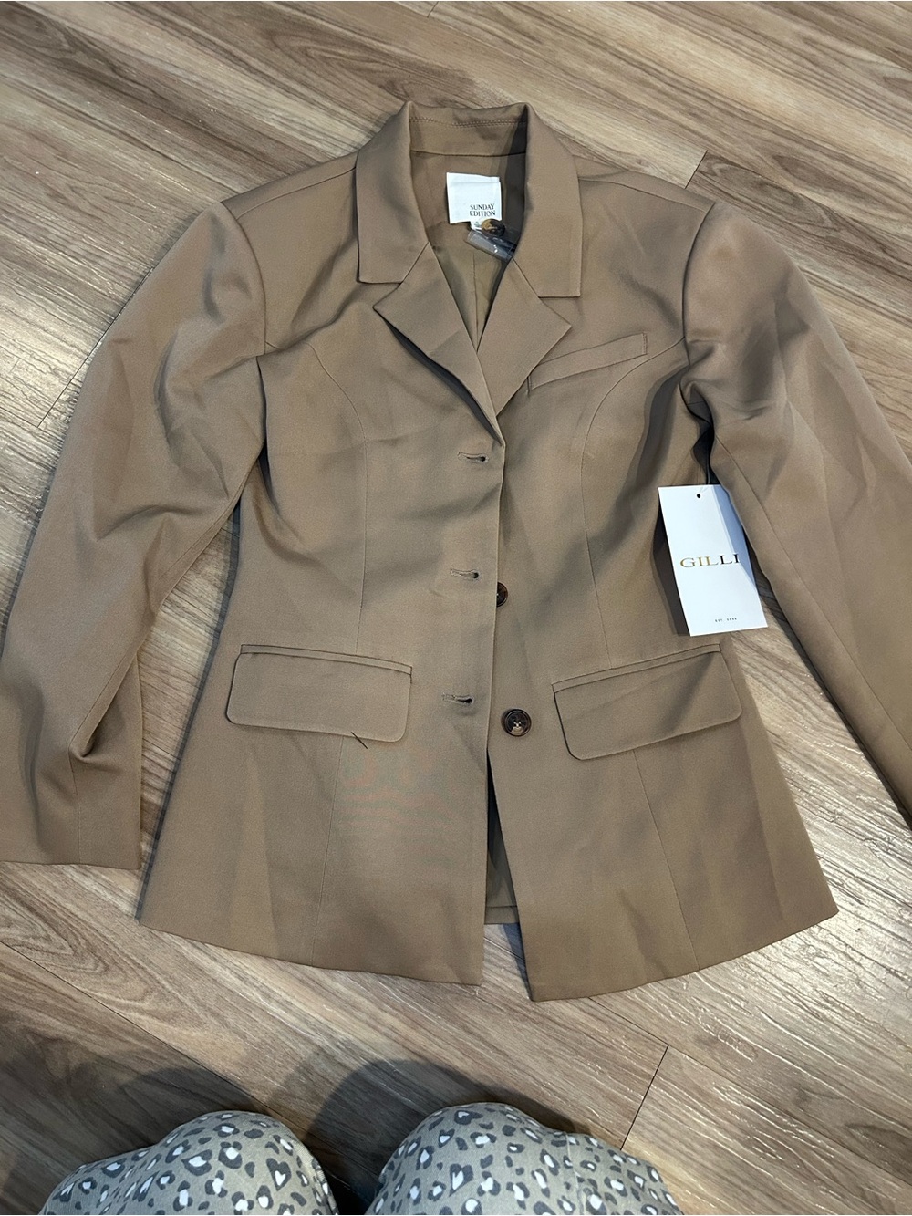 Sunday Edition Women's Tan  Blazer